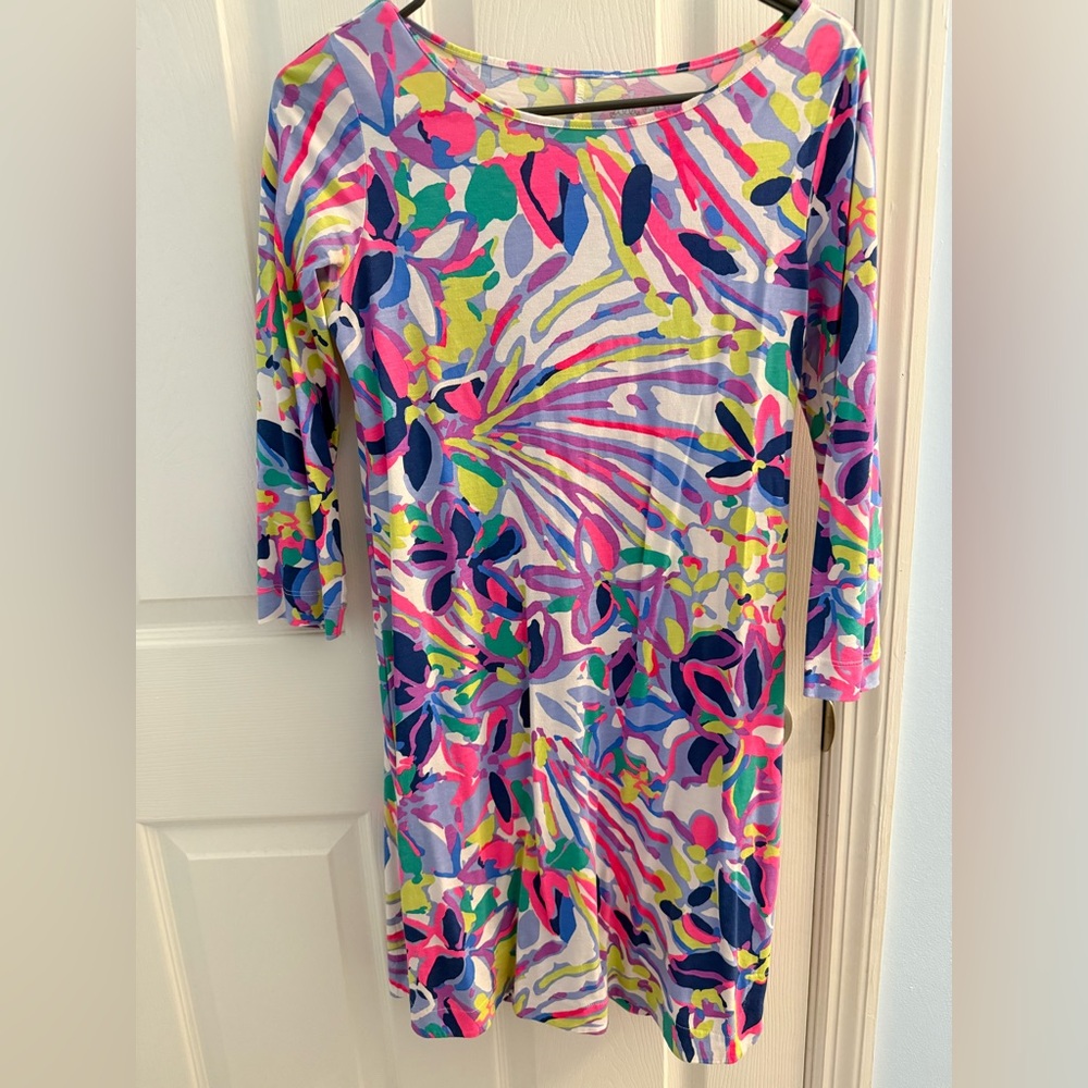 Lilly Pulitzer Pastel Abstract Print Dress